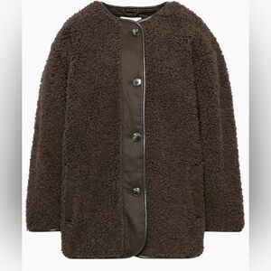 Wilfred Free Rich Mocha Teddy Coat